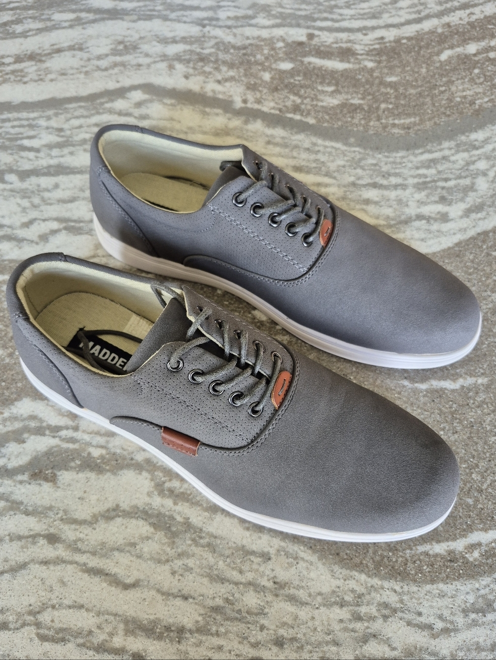 Madden Men's Grey Nubuck Oxford Shoes New Size 9M